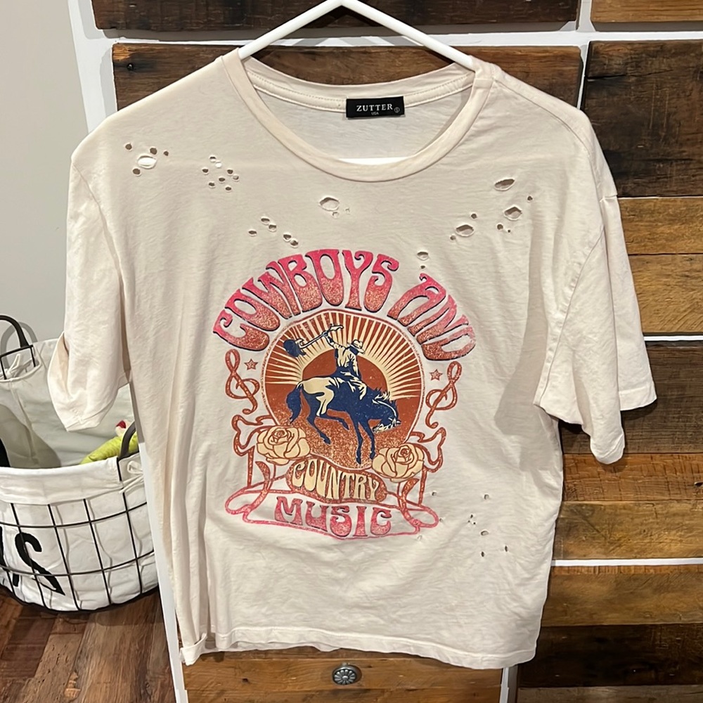 Zutter oversized graphic tee, small, perfect condition. Worn once!